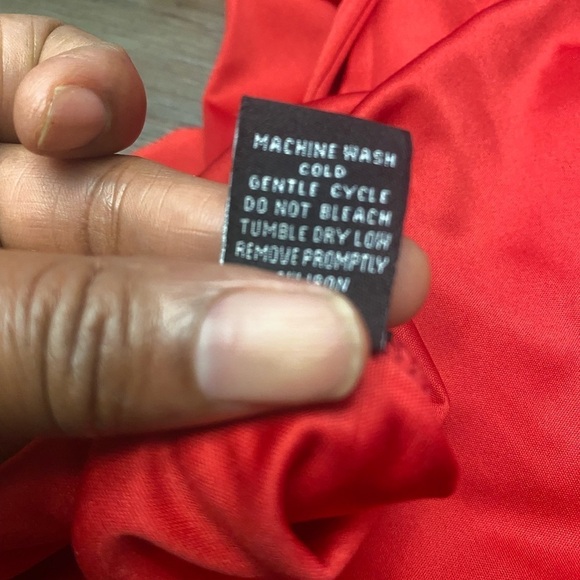 Miss Lili Women Tunic Top High Low Plus Size 1X with back Tie - Picture 8 of 8